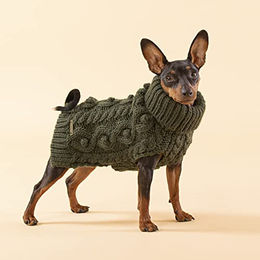 Paikka Handmade Strickpullover aus Wolle Grün Größe 50 – Bild 1 von 3