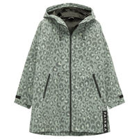 Produktbild von PAIKKA Human Visibility Raincoat Regenmantel für Damen reflektierend grün leo