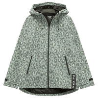 Produktbild von PAIKKA Human Visibility Raincoat Regenmantel für Menschen reflektierend Unisex Green Leo