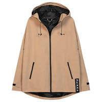 Produktbild von PAIKKA Human Visibility Raincoat Regenmantel für Menschen reflektierend Unisex Taupe