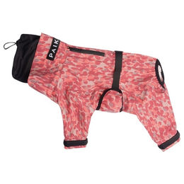 Paikka Hunde Regen Overall Rain Suit wasserdicht Rot Bunt 75 cm – Bild 1 von 4