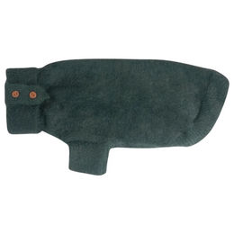 Produktbild von PAIKKA Hunde Strickpullover Furry grün mit Wolle Rückenlänge 20 cm