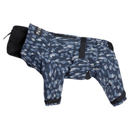 Produktbild von PAIKKA Hunde Winter Overall Blau Waterproof Polyester Rückenlänge 35 cm