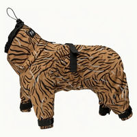Produktbild von PAIKKA Hunde Winter Overall Winter Suit Haselnussbraun Rückenlänge 65 cm