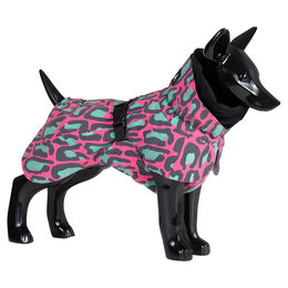Produktbild von PAIKKA Hunde Winterjacke Visibility wasserdicht reflektierend jungle/pink