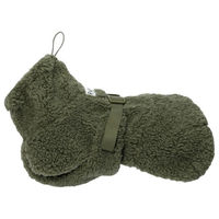 Produktbild von PAIKKA Hundepullover Sherpa Shirt grün Rückenlänge 45 cm