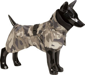 PAIKKA Recovery Regenmantel für Hunde Camouflage Größe 20 wasserdicht aus Polyester – Bild 1 von 10