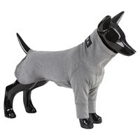 Produktbild von PAIKKA Recovery Shirt Hund T-Shirt aus Baumwolle Grau Rückenlänge 55 cm