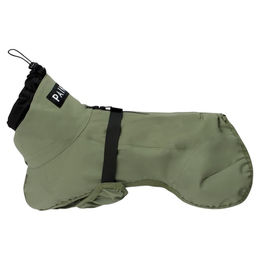 PAIKKA Reflective Shell Jacket Hunde Regenjacke mit Reflektoren in Olive – Bild 1 von 1