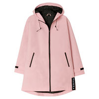 Produktbild von PAIKKA Regenmantel Damen lite rosa Größe L-XL