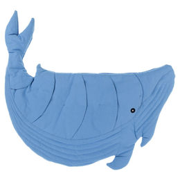 Produktbild von PAIKKA Schnüffelmatte Playmat Wal aus Bio-Baumwolle Blau Intelligenzspielzeug für Hunde