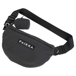 PAIKKA Treat Bag Leckerlibeutel für Hunde schwarz aus Polyester mit Reflektoren 32x19cm – Bild 1 von 13