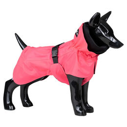 Produktbild von PAIKKA Visibility Raincoat Lite Regenmantel für Hunde wasserdicht und reflektierend Rosa