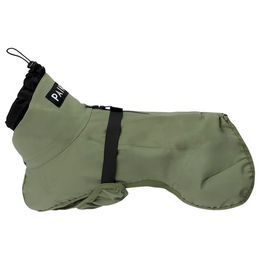 Produktbild von PAIKKA Visibility Raincoat Regenmantel für Hunde wasserdicht und reflektierend grün