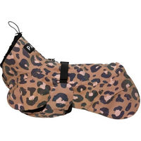 Produktbild von PAIKKA Visibility Raincoat V2 Hunderegenmantel reflektierend Leo Leopard