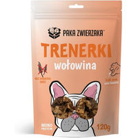 Produktbild von Paka Pet Belohnungssnack Rindfleischtrainer für Hunde 120 g - 120 g