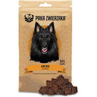Produktbild von PAKA ZWIERZAKA Chunkies Zahnpflege-Snack mit 100% Entenfleisch Monoprotein 80g - 80 g