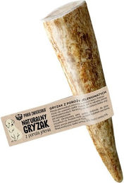 Produktbild von PAKA ZWIERZAKA Hirschgeweih Naturkauartikel für Hunde Junior Größe M 12 cm - 60 g