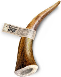 Produktbild von PAKA ZWIERZAKA Hirschgeweih Naturkauartikel für Hunde Riesenrassen XL 18 cm - 113 g