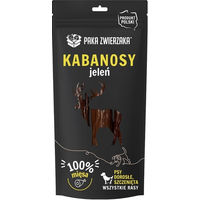 Produktbild von PAKA ZWIERZAKA Hirschhütten Trockenfleisch für Hunde 3 Stück 80g