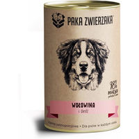Produktbild von PAKA ZWIERZAKA Hund Nassfutter Stückchen in Sauce mit Rind Hering und Wildschwein getreidefrei 400 g - 400 g