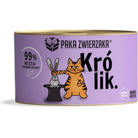 Produktbild von PAKA ZWIERZAKA Katzen Nassfutter Kaninchen Stückchen in Sauce 200 g - 200 g