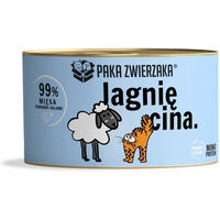 Produktbild von PAKA ZWIERZAKA Katzen Nassfutter Lamm Stückchen in Sauce 200 g - 200 g