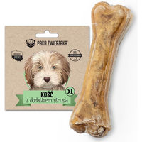 Produktbild von PAKA ZWIERZAKA Kauknochen aus Rind und Strauß XL 17 cm