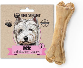 Produktbild von PAKA ZWIERZAKA Kauknochen mit Pansen aus Rind 10 cm ohne Konservierungsstoffe und Aromastoffe - 35 g