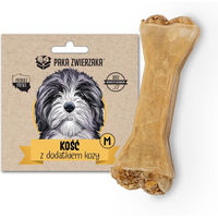 Produktbild von PAKA ZWIERZAKA Kausnack Knochen mit Ziegenfleisch 12 cm ohne Farb- und Aromastoffe sowie Konservierungsstoffe - 55 g