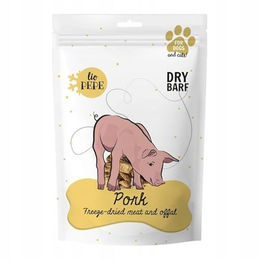 Produktbild von Paka Zwierzaka Lio Pepe Hülle Hund Schweinefilet Monoprotein Gefriergetrocknet 180g