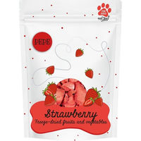 Produktbild von PAKA ZWIERZAKA PEPE Gefriergetrocknete Erdbeeren Hundensnack ohne tierisches Protein 20 g - 20 g