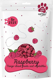 Produktbild von PAKA ZWIERZAKA PEPE Gefriergetrocknete Himbeeren Hundensnack ohne tierisches Protein 15 g