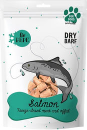 Produktbild von PAKA ZWIERZAKA PEPE Gefriergetrocknetes Lachsfilet XL Monoprotein Leckerli 180 g