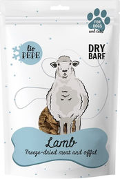 Produktbild von PAKA ZWIERZAKA PEPE Gefriergetrocknetes Lammfleisch Lunge Monoprotein Katzen Leckerli 90 g