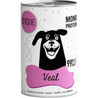 Produktbild von PAKA ZWIERZAKA PEPE Hundefutter Kalb Stückchen in Sauce monoproteinierte Nahrung 800 g