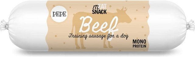Produktbild von PAKA ZWIERZAKA PEPE Meat Snack Rindfleischwurst für Hunde 200g - 200 g