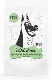 Produktbild von PAKA ZWIERZAKA PEPE Mini Chunkies Belohnungssnack Wildschwein Monoprotein ohne Konservierungsstoffe 70g - 70 g
