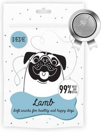 Produktbild von PAKA ZWIERZAKA PEPE Mini Chunkies Lamm Belohnungssnack mit hohem Fleischanteil und Monoprotein 70 g - 70 g