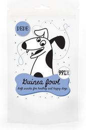 Produktbild von PAKA ZWIERZAKA PEPE Mini Chunkies Zahnpflege-Snack Perlhuhn Monoprotein ohne Konservierungsstoffe 70 g - 70 g
