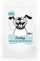 Produktbild von PAKA ZWIERZAKA PEPE Mini Chunkies Zahnpflege-Snack Truthahn Monoprotein ohne Konservierungsstoffe 80g - 80 g