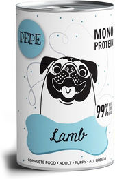 Produktbild von PAKA ZWIERZAKA PEPE Monoproteinfutter Lamm Stückchen in Sauce 400 g - 400 g