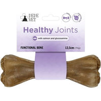 Produktbild von PAKA ZWIERZAKA PEPE Vet Healthy Joints Kauknochen Rinderhaut mit Lachs für Hunde 70g