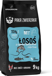 Paka Zwierzaka Seven'th Heaven Hundefutter Adult Lachs und Ostseefisch getreidefrei hypoallergen 9 kg – Bild 1 von 2