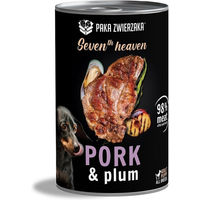 Produktbild von PAKA ZWIERZAKA Seventh Heaven Hundefutter Schweinelende mit Pflaume Stückchen in Sauce 400 g - 400 g