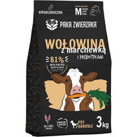 Produktbild von PAKA ZWIERZAKA Seventh Heaven Trockenfutter für Hunde Adult mit Rind und Lachs 3kg - 3 kg
