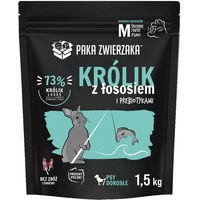 Produktbild von PAKA ZWIERZAKA Seventh Heaven Trockenfutter für Kaninchen mit Lachs getreidefrei und hypoallergen 1,5kg - 1,5 kg