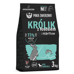 PAKA ZWIERZAKA Seventh Heaven Trockenfutter für Kaninchen mit Lachs und Truthahn getreidefrei und hypoallergen 3kg – Bild 1 von 1