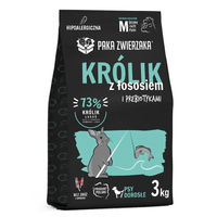 Produktbild von PAKA ZWIERZAKA Seventh Heaven Trockenfutter für Kaninchen mit Lachs und Truthahn getreidefrei und hypoallergen 3kg