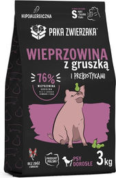 Produktbild von PAKA ZWIERZAKA Seventh Heaven Trockenfutter für kleine Hunde Adult Schwein und Lachs getreidefrei 3kg - 3 kg
